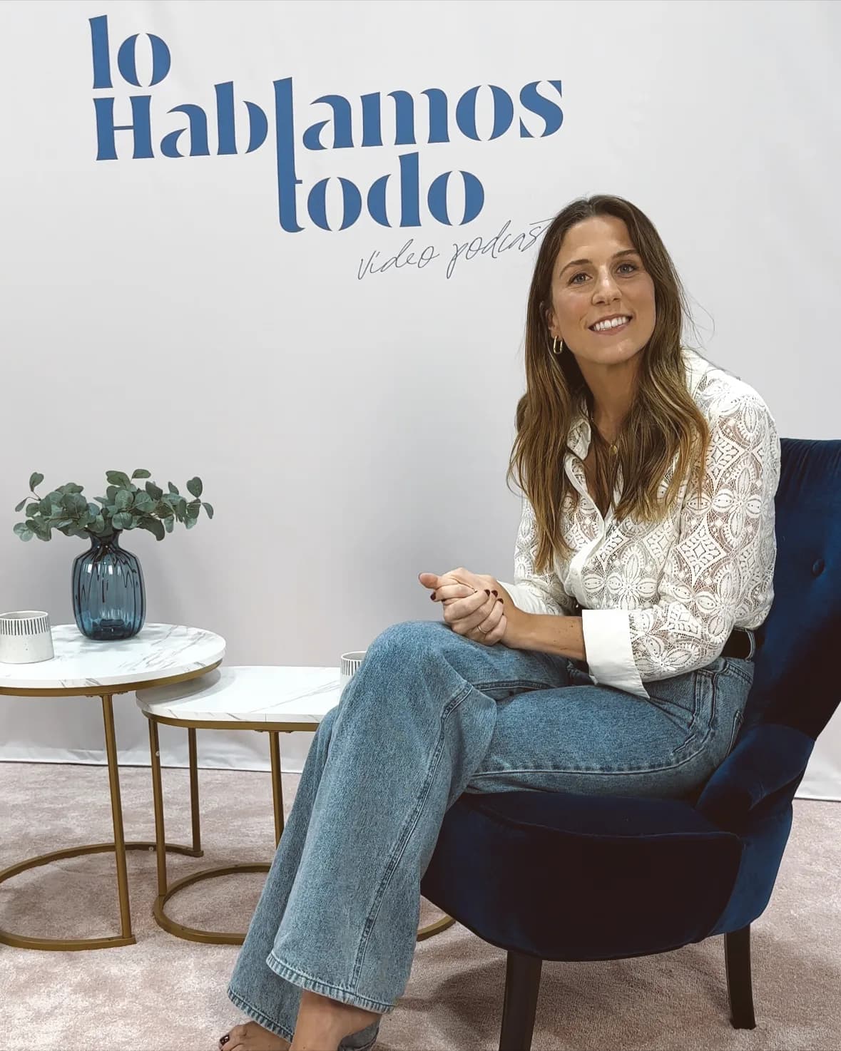 Podcast Lo Hablamos Todo — set de grabación